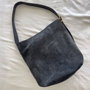 Madewell Black Suede Shoulder Bag